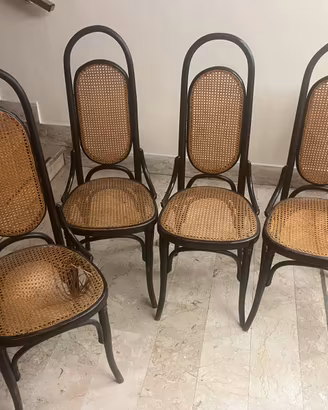Sedie Thonet rare 4 Sedie