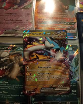 Carta Pokemon Furiatonante ex 123/162 mint