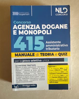 Agenzia dogane e monopoli - NLD Concorsi