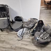 Trio Cybex + Base Isofix + Seggiolino Auto