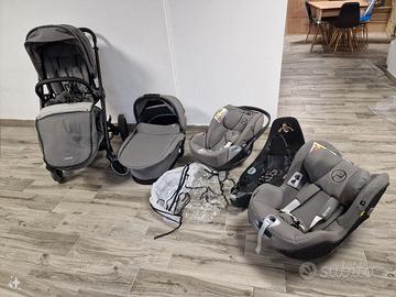 Trio Cybex + Base Isofix + Seggiolino Auto