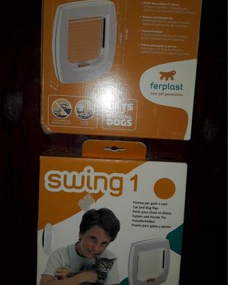 Due porticine per gatti e cani, nuove, leggi