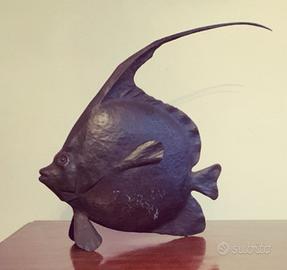 Pesce in ferro battuto fatto a mano