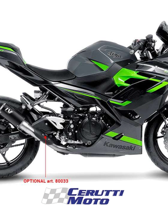 Scarico Leovince LV CORSA BLACK Kawasaki 400 / 500