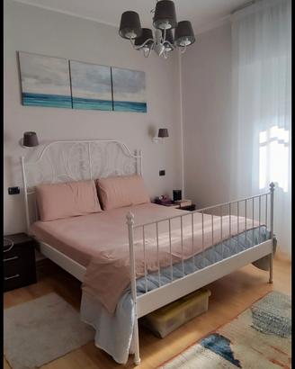 letto matrimoniale Ikea+rete a doghe 