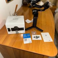 sony ZV E10 e gimbal rs3 mini