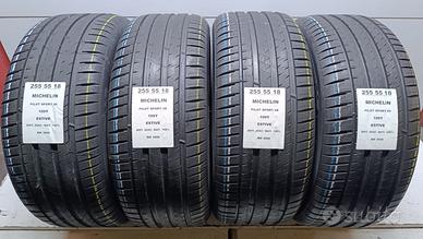 4 GOMME 255 55 18 MICHELIN NUOVE RIF3509