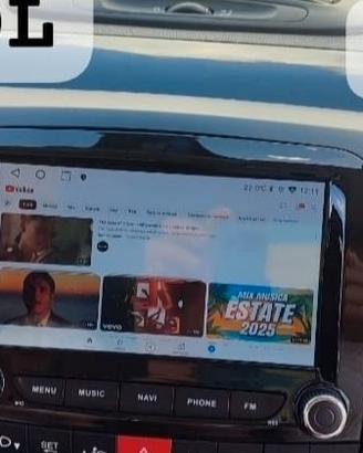 FIAT 500L RADIO carplay android COMANDI VOCALI