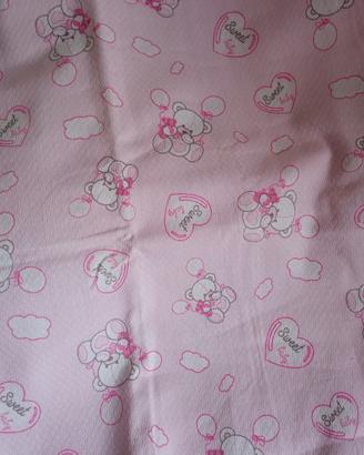 Copriletto lettino, set, coperta sacco, traverse,