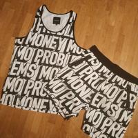 completo cayler & sons canottiera e shorts XL