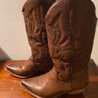 Stivali tipo Camperos color cuoio tg.38