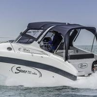 Barca SAVER 750 CABIN con HONDA 250 USATA 40 ore