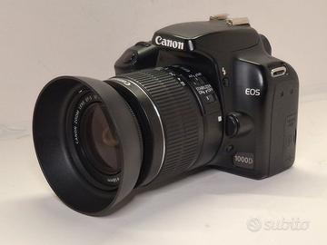 Canon 1000D + Obiettivo 18-55 IS