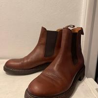 Stivaletti in pelle da donna colore marrone n.39