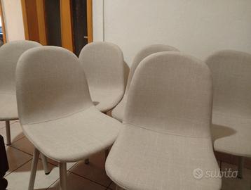 6 sedie da pranzo