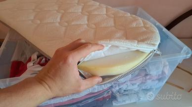 Materasso per passeggino 78 x 34 cm coprimaterasso