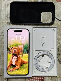 📱 iPhone 15PRO 256 Black Titanium – Immacolato