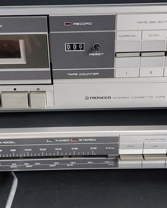 amplificatore e giradischi  piooner 