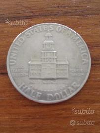 Mezzo dollaro usa del bicentenario 1776-1976