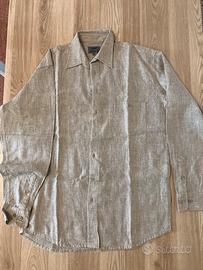 Camicia di canapa e lana di yak