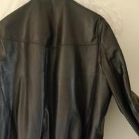 giubbino in vera pelle da uomo 