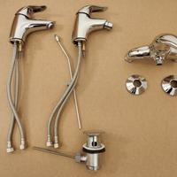 Set rubinetti bagno con doccia Zucchetti "Elfo"