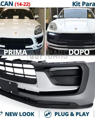 PARAURTI per Porsche Macan UPGGRADE 95B.3 TURBO