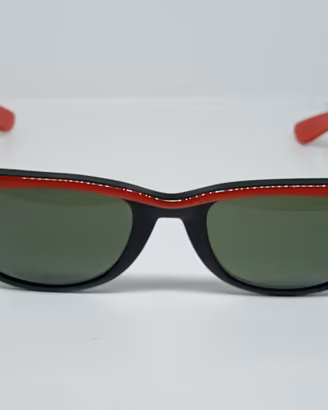 Occhiali da sole Rayban Bausch Lomb rossi e nero