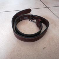 Cintura pelle Renato Balestra ragazzo misura 90 cm