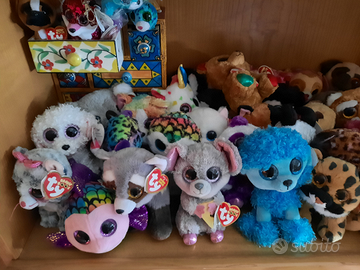 Collezione pelouches ty beans