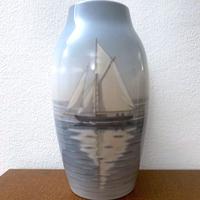 BING & GRONDAHL - Vaso con Paesaggio marino