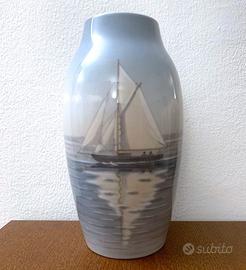 BING & GRONDAHL - Vaso con Paesaggio marino