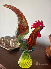 Gallo vetro di Murano