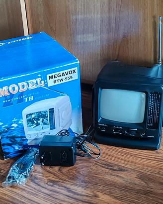 Mini Televisore Vintage. Megavox BTW-555