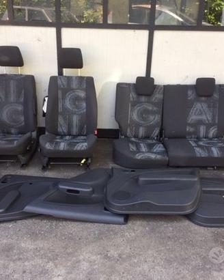 Sedili Opel Agila 2011 5 porte grigio/nero