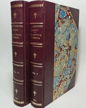 BIBLIOTECA ISTORICA  ANTICA E NUOVA ITALIA 1886-87