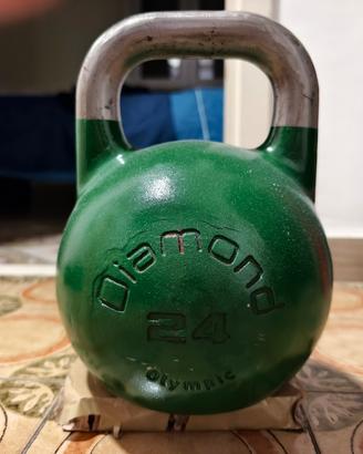 Kettlebell Olimpionico da competizione 24 kg