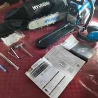 motosega hunday  5cv.nuova con garanzia 