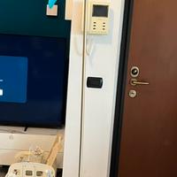 Lampada da terra con fiore