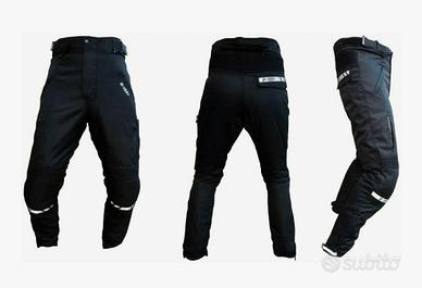 Pantalone moto Biesse in cordura nero
