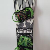 Snowboard DC Focus 149 attacchi UNION flite pro