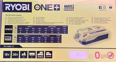 RYOBI CARICABATTERIE UNIVERS. 18V e 36V MULTICHARG