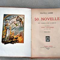 Libro 50 novelle, f.lli Grimm, 1928