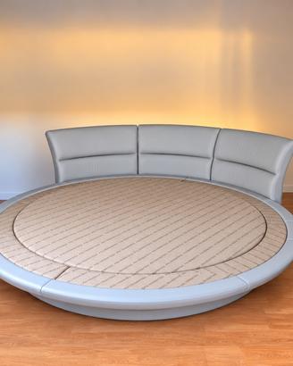letto in pelle di poltrona frau lullaby due