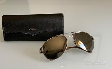 Occhiali da sole Cartier Edition Santos Domund 135