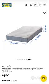 Materasso ikea NUOVO Vesteroy