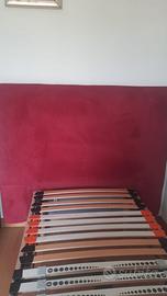 Letto singolo con rete elettrica