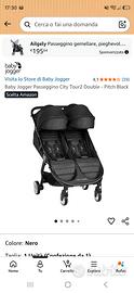Baby Jogger Passeggino City Tour2 Double