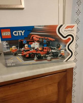 Lego city formula uno pit stop 