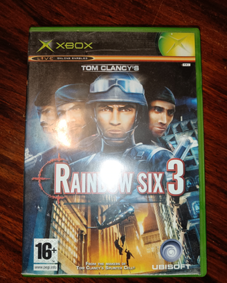 Rainbow Six 3 Xbox prima serie anni 2000